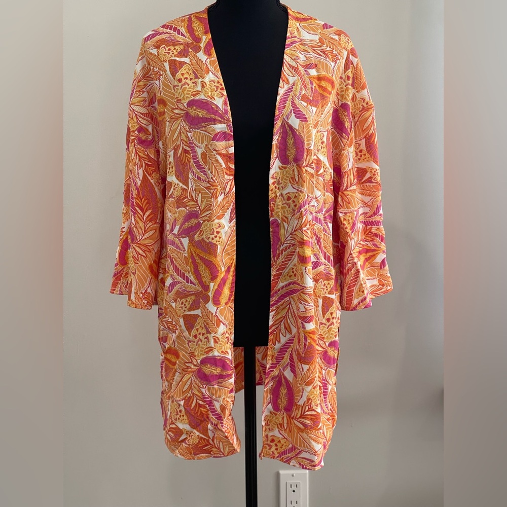 Hippie‎ Rose M Floral Kimono Cover-Up 416